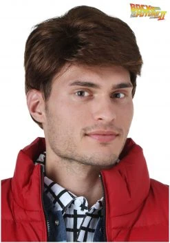 Partytime Costume & Lingerie (Yiwu) Factory Back To The Future Marty McFly Wig