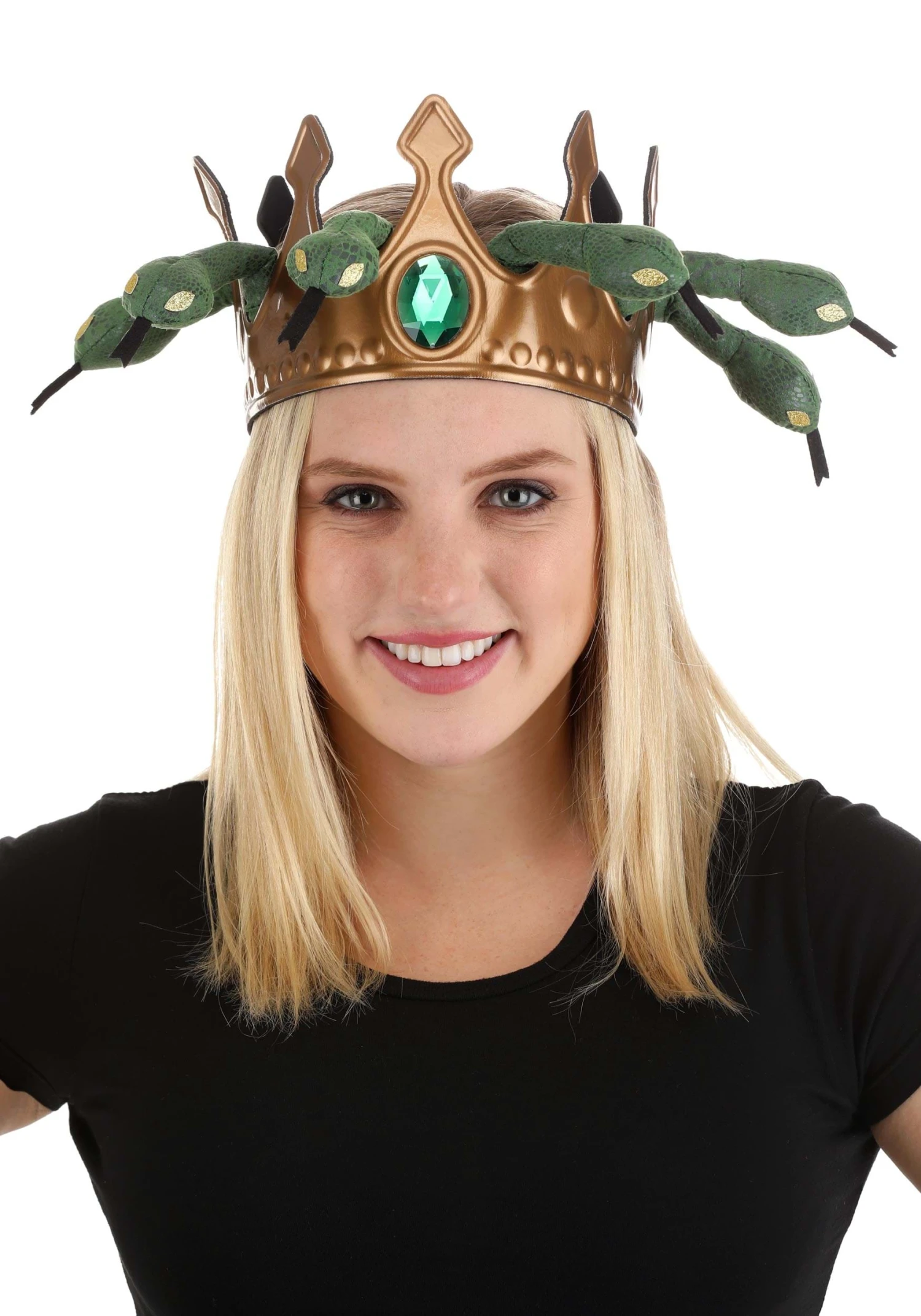 Elope Medusa Snake Crown For Women 1 Elope Medusa Snake Crown For Women