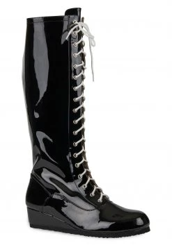 A Leading Role Men's Black Wrestling Boots