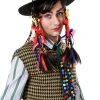 Fun Costumes Men's Chameleon Pop Star Hat W/ Wig