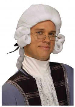 Forum Novelties, Inc Mens Colonial Wig