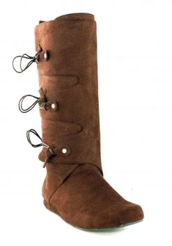 Ellie Tall Brown Renaissance Boots For Men