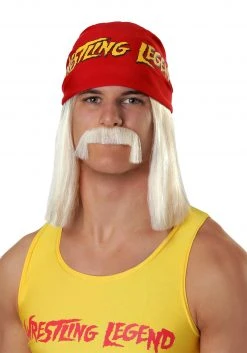 Partytime Costume & Lingerie (Yiwu) Factory Men's Wrestling Legend Wig