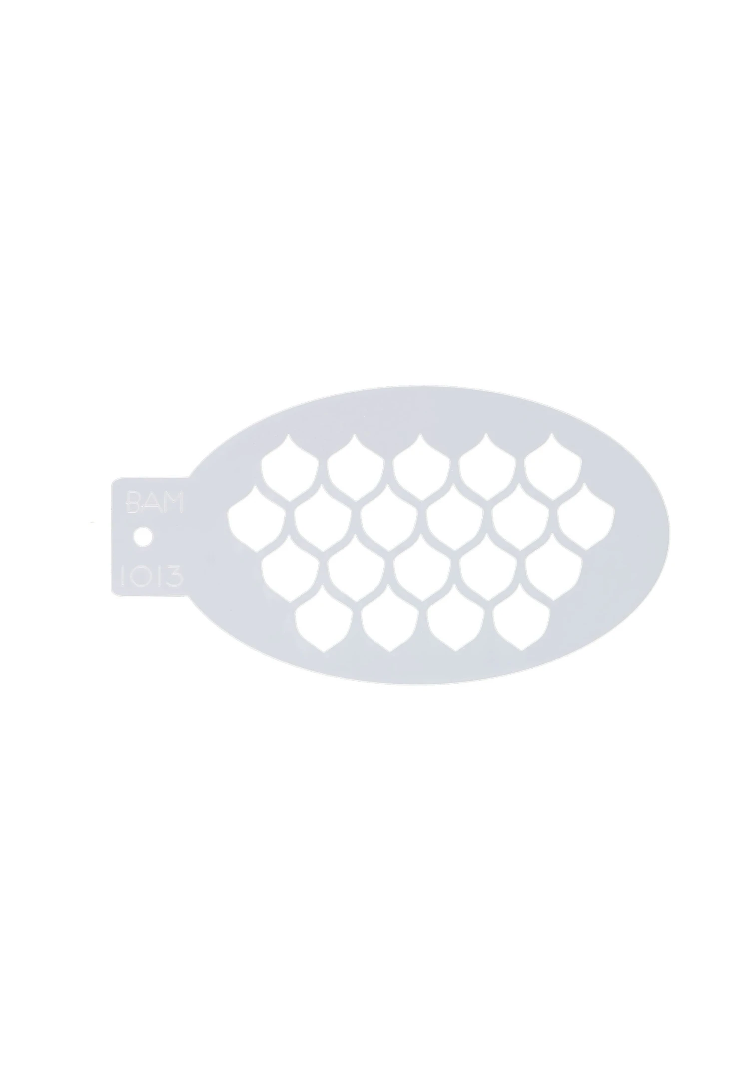 Graftobian Mermaid Makeup Stencil 1 Graftobian Mermaid Makeup Stencil