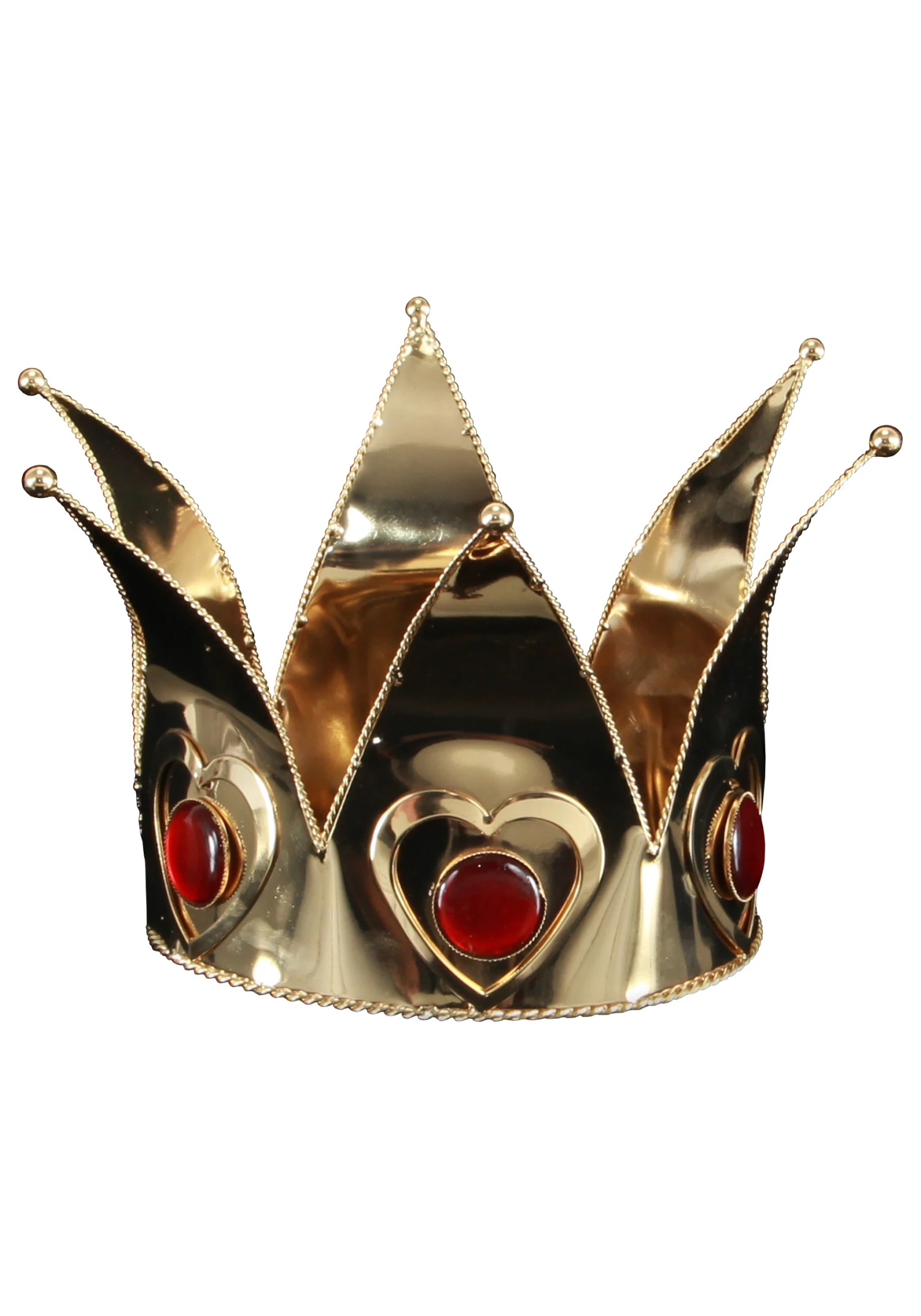 Elope Mini Queen Of Hearts Costume Crown For Adults 1 Elope Mini Queen Of Hearts Costume Crown For Adults