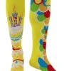 Elope Mismatched Celebration Knee-High Socks Yellow