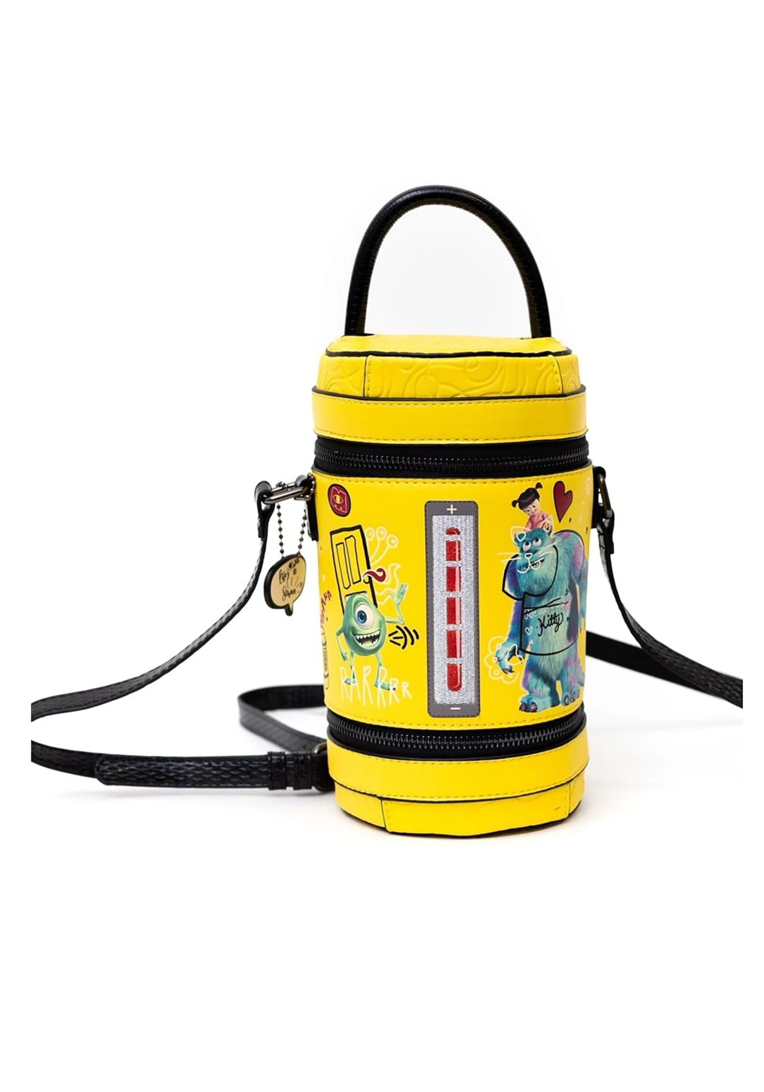 Concept One Accessories Disney Monsters Inc Laugh Tank Cylinder Crossbody Bag 1 Concept One Accessories Disney Monsters Inc Laugh Tank Cylinder Crossbody Bag