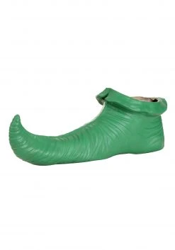 Ghoulish Productions Green Munchkin Elf Shoe Covers -Cheap Halloween Store munchkin green shoe covers alt 2