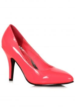 Ellie Fuchsia Neon Pump Shoes