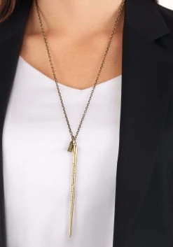 Elope Fantastic Beast | Newt Scamander Wand Necklace -Cheap Halloween Store newt scamander wand necklace alt 3