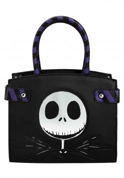 Bioworld Merchandising / Independent Sales The Nightmare Before Christmas Jack Metallic Print Handbag