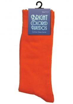 Fun Costumes Orange Dress Socks