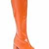 Ellie Orange Gogo Boots