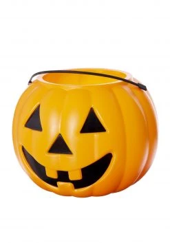 MOM Orange Pumpkin Trick-or-Treat Bucket