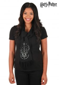 Elope Harry Potter Patronus Glow Knit Scarf