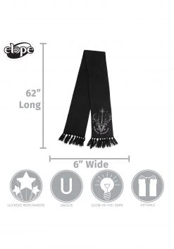 Elope Harry Potter Patronus Glow Knit Scarf -Cheap Halloween Store patronus glow knit scarf alt 3