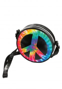 Fushengyuan Industry CO., Peace Sign Hippie Purse Accessory -Cheap Halloween Store peace sign hippie purse alt 2