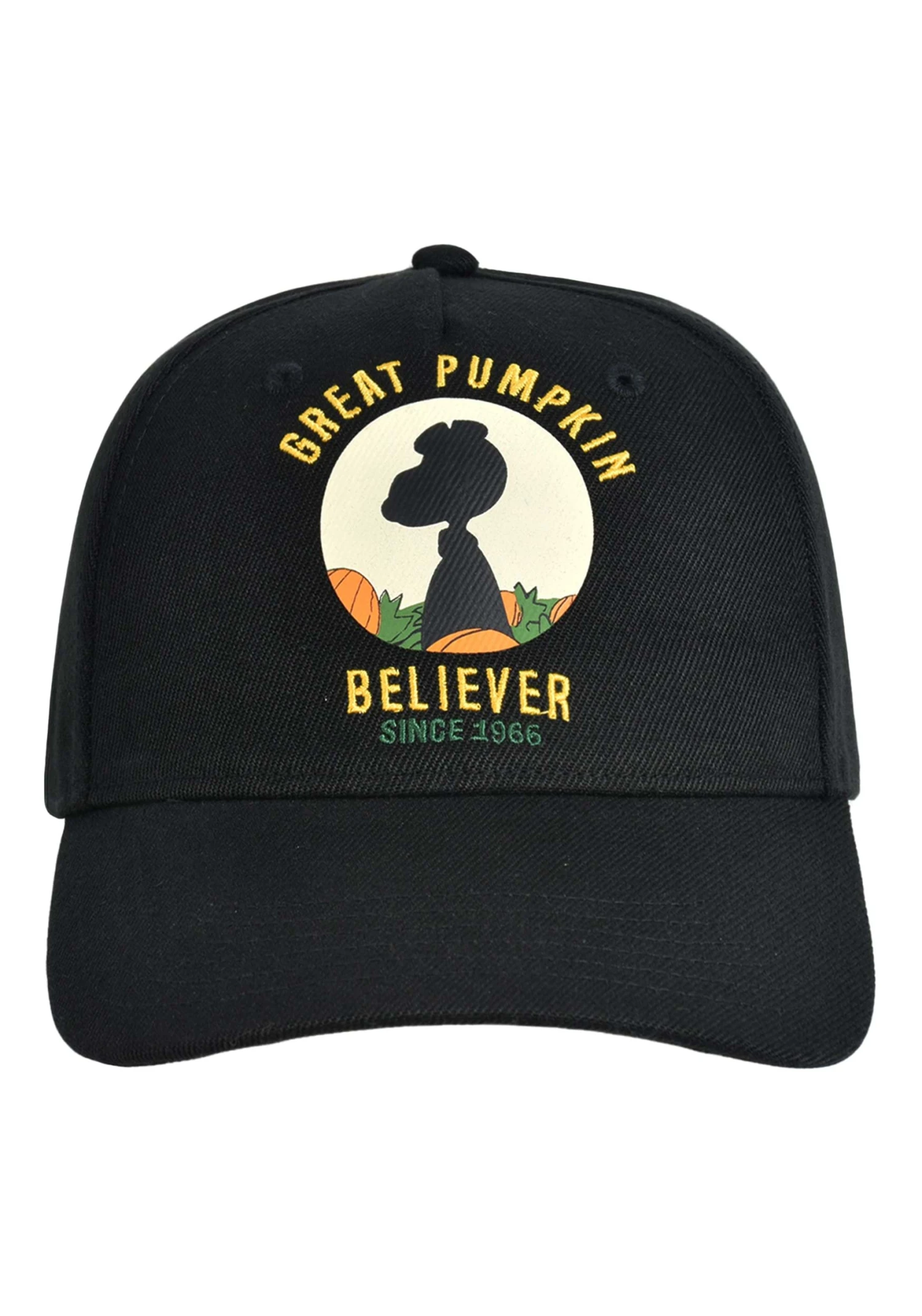 Concept One Accessories Peanuts Great Pumpkin Believer Snoopy Dad Hat 1 Concept One Accessories Peanuts Great Pumpkin Believer Snoopy Dad Hat