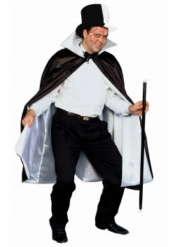 Forum Novelties, Inc Phantom Black And White Cape