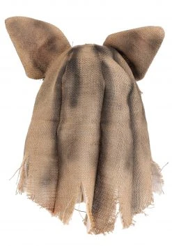 Elope Pig Scarecrow Mouth Mover Mask 14 Elope Pig Scarecrow Mouth Mover Mask -Cheap Halloween Store pig scarecrow mouth mover mask alt 6