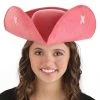 Yao Hats Pink Tricorn Hat For Adults