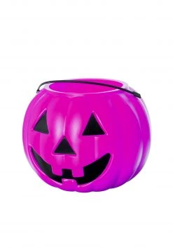 MOM Pink Pumpkin Candy Bucket