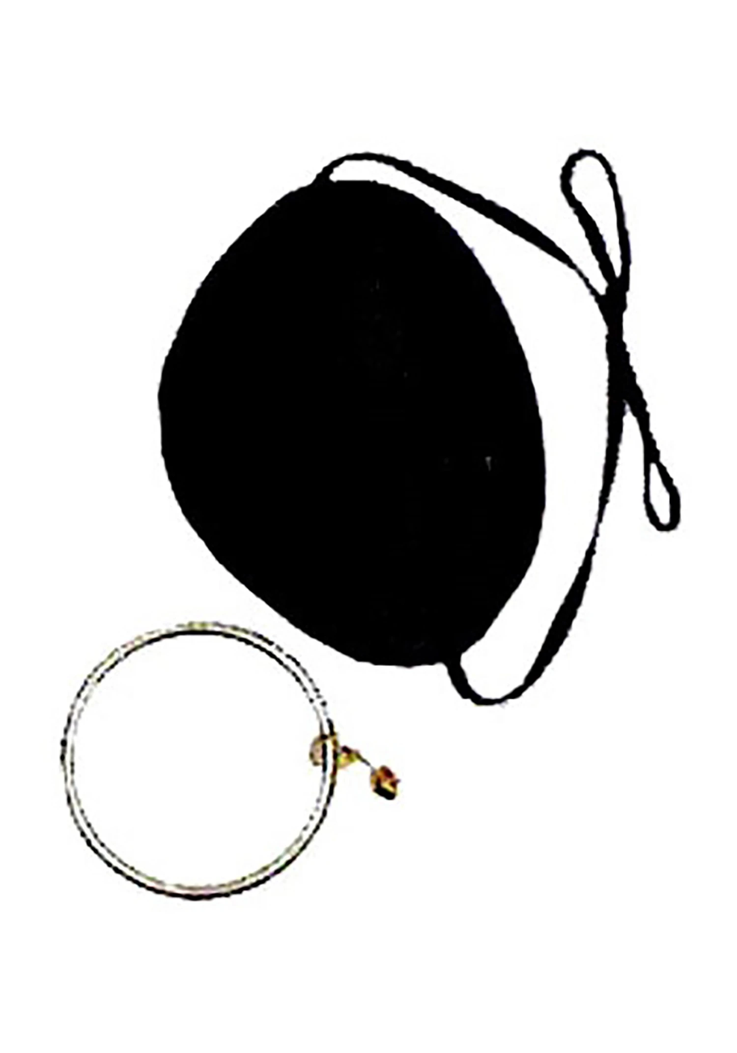 Forum Novelties, Inc Satin Pirate Eye Patch W/Earring 1 Forum Novelties, Inc Satin Pirate Eye Patch W/Earring