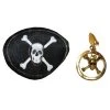 Funny Fashions Pirate Eyepatch And Earring