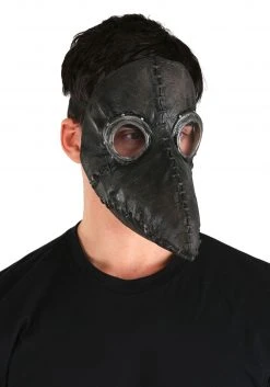 Ghoulish Productions Plague Doctor Black Mask