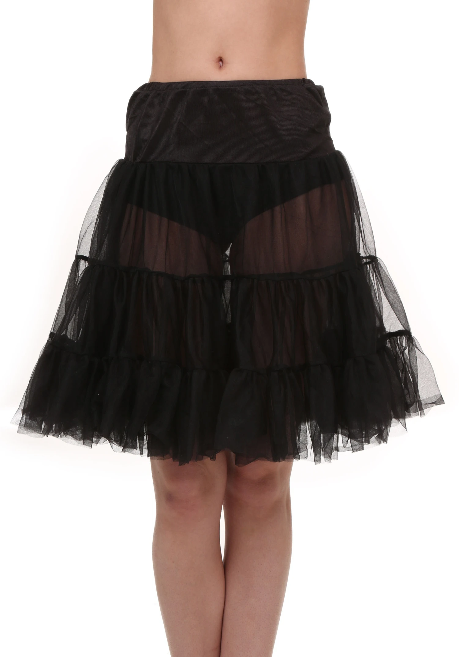 Fun Costumes Plus Size Black Knee Length Crinoline 1 Fun Costumes Plus Size Black Knee Length Crinoline