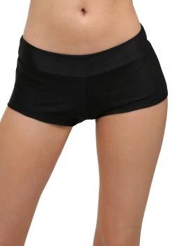 Shangai Jianwuyi Industrial & Commercial Ltd. Plus Size Deluxe Black Hot Pants