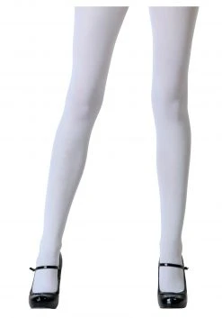 Leg Avenue Plus Size White Tights