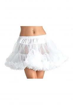 Leg Avenue Plus Size White Tulle Petticoat