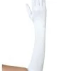 Fun Costumes Plus Size Elbow Length White Gloves