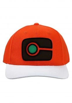 Bioworld Merchandising / Independent Sales Pokemon Ash Ketchum Journeys Embroidered Pre-Curved Snapback Hat -Cheap Halloween Store pokemon ash ketchum journeys embroidered hat alt 2