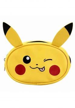 Bioworld Merchandising / Independent Sales Pokemon Pikachu Fanny Pack For Adults -Cheap Halloween Store pokemon pikachu fanny pack alt 2