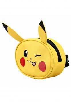 Bioworld Merchandising / Independent Sales Pokemon Pikachu Fanny Pack For Adults -Cheap Halloween Store pokemon pikachu fanny pack alt 3