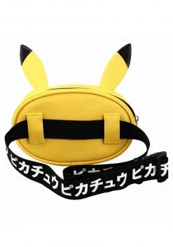Bioworld Merchandising / Independent Sales Pokemon Pikachu Fanny Pack For Adults -Cheap Halloween Store pokemon pikachu fanny pack alt 5
