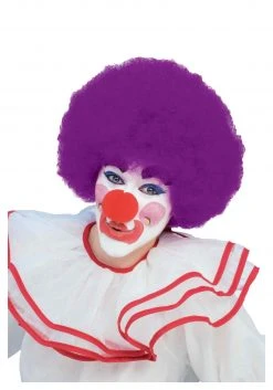 Forum Novelties, Inc Purple Afro Clown Wig