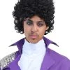 Partytime Costume & Lingerie (Yiwu) Factory Men's Purple Rock Legend Wig