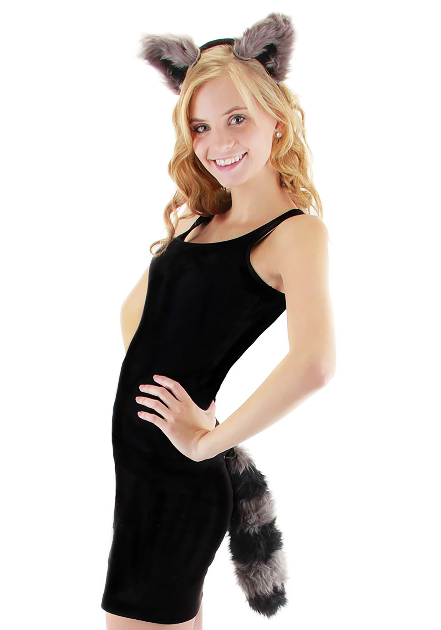 Elope Raccoon Ears And Tail Set 1 Elope Raccoon Ears And Tail Set