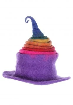 Elope Adult Rainbow Borealis Heartfelted Witch Costume Hat 15 Elope Adult Rainbow Borealis Heartfelted Witch Costume Hat -Cheap Halloween Store rainbow borealis heartfelted witch hat alt 6
