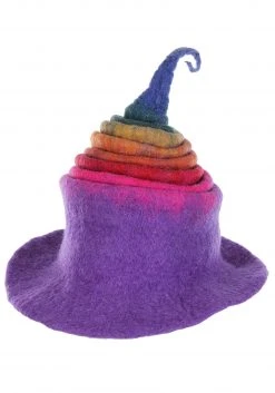 Elope Adult Rainbow Borealis Heartfelted Witch Costume Hat 16 Elope Adult Rainbow Borealis Heartfelted Witch Costume Hat -Cheap Halloween Store rainbow borealis heartfelted witch hat alt 7