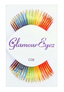 Westbay, Inc Rainbow Glamour False Eyelashes