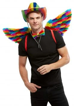 Smiffys Rainbow Wings For Adults