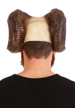 Ghoulish Productions Ram Skull Mask -Cheap Halloween Store ram skull mask alt 2