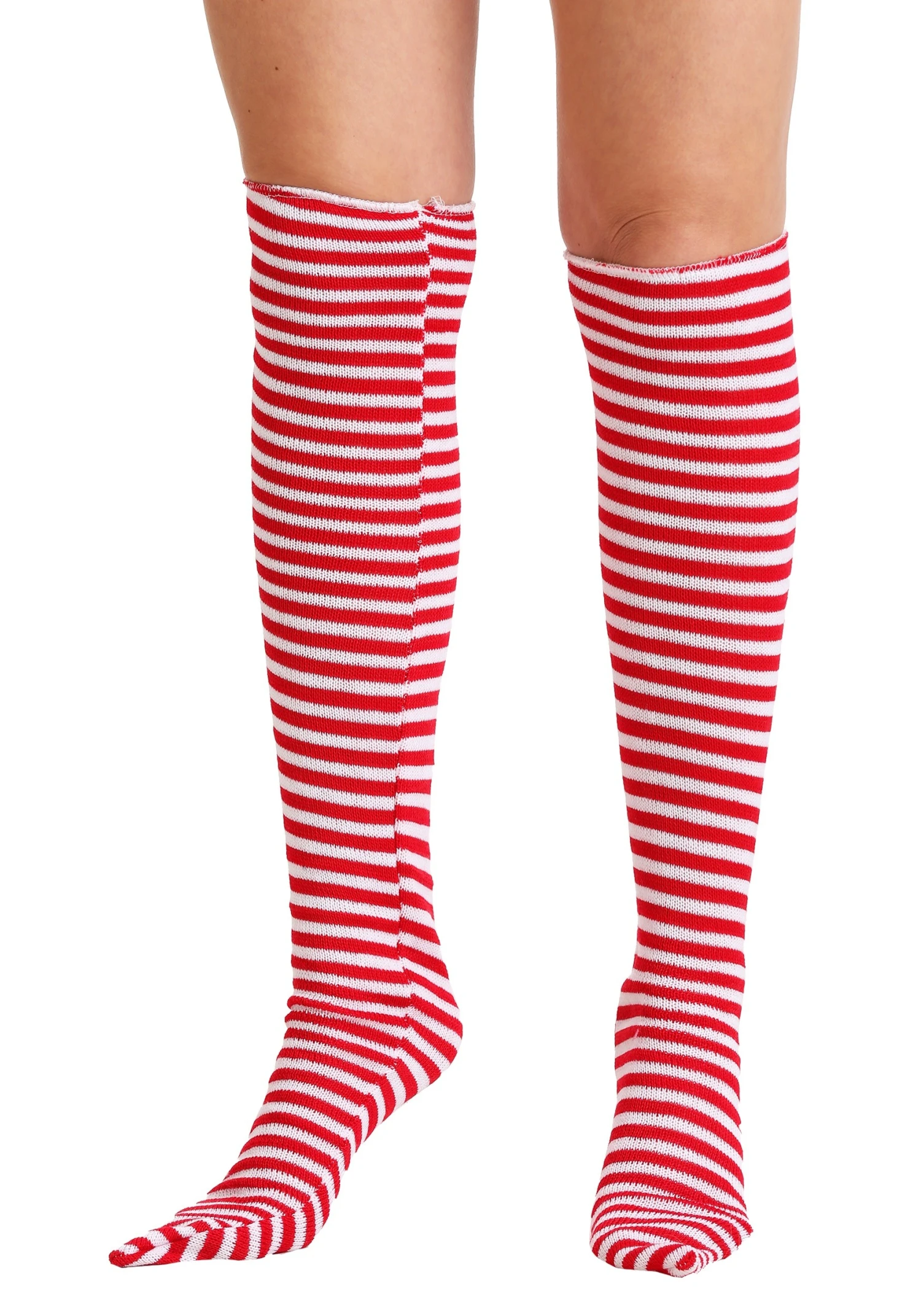 Fun Costumes Red And White Witch Socks 2 Fun Costumes Red And White Witch Socks - Image 2