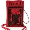 Comeco Red Vampire Dracula Book Purse