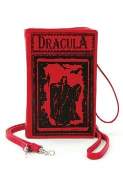 Comeco Red Vampire Dracula Book Purse