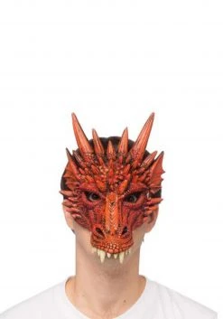 H.M. Smallwares Red Dragon Mask